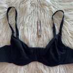 SKIMS  Cotton Jersey T-shirt Bra Soot Size 40C Photo 0