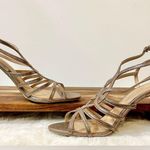 Fioni Lia Strappy Rose Gold Sandals Size 9.5 Photo 3
