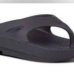 Oofos ooriginal black thong sandals flip flops recovery unisex mens 9 womens 11 Photo 0