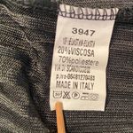 Odica, Relaxed fit, elastic waist, silver black sparkly ankle pants,‎ one size Size undefined Photo 3