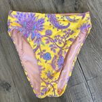 J.Crew |High-rise bikini bottom in Ratti® golden paisley XS Photo 0