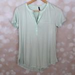 NYDJ  Mint Green Short Sleeve Top Photo 2