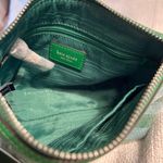 Kate Spade Green Striped Sequined Clutch/Wristlet Photo 5
