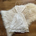 Lucy in the Sky Lana Lace Cutout Dress In White Photo 4