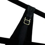 Soma  black adjustable strap camisole v-neck tank top w/stretchy back panel small Photo 3