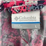 Columbia  Windbreaker Light Jacket Full Zip Pink Camouflage size Large Photo 11