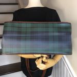 Ralph Lauren Black Watch Coated Canvas Leather Shopper Tote Shoulder Bag Vintage Photo 6