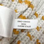 Madewell  Striped Barfield Wool Blend Sweater Jumper in Heather Blizzard Size XXS Photo 11