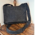 90s Vintage Eddie Bauer Black Multi Compartment Crossbody Bag Large Y2K Grunge Photo 2