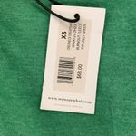 We Wore What  crew neck sweatshirt burnout fleece in jolly green Photo 2