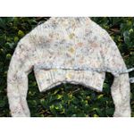 Urban Outfitters  Cameron Confetti Cropped Cardigan Knit Button Size XS Photo 5