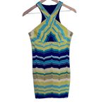 Trina Turk ROCHELLE BLUE LIME GREEN SLEEVELESS DRESS 6 Photo 3