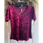 Z Supply Womens Burgundy/Maroon/Deep Red Top by  Size Medium Photo 3