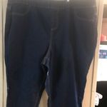 Energie Size 3X elastic waist band blue Jean pants women’s dark wash Photo 12