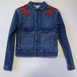 LuLaRoe  MAJOR Unicorn Kenny with Red Roses Jacket SZ XS Photo 0