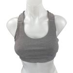Lululemon Women's Gray Sleeveless Strappy Yoga Athletic Sports Bra Crop Top 4 Photo 0