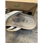 Naot Ainsley Sandals Beige Leather Slides Stud Straps Round Toe EU 38 US 7 Photo 10