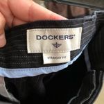 Dockers Black Striped Dress Pants Photo 6