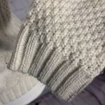 Mossimo Supply Co Mossimo Cream Sparkly Cable knit Sweater - S Photo 3
