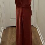 BHLDN Cali Satin Charmeuse Midi Dress Photo 3