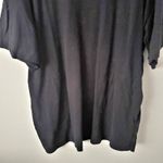 Free People FP BEACH | Essential Extreme Tee Mini Dress Black | Medium Photo 5