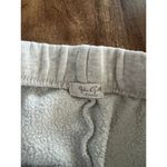 John Galt Women's White Brandy Melville Tapered sweats Joggers Pants Size small Photo 3