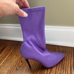 ALDO  sock booties purple Photo 0