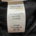 AGOLDE Riley Long Jean in Compilation Distressed Black Straight Jeans Size 29 Photo 5