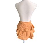 Farm Rio  Caramel layered mini skirt NWT L Photo 2
