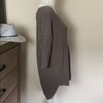 EXPRESS • vneck oversized metallic thread sweater Photo 1