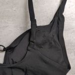 ANDIE NWT Romana Black Plunge Neck Ring Detail One-Piece Swimsuit Size XS Photo 3