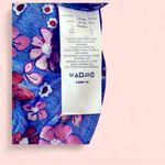 Free People Vintage  Blue and Pink Bishop Sleeve Mini Dress Only dressed Photo 3