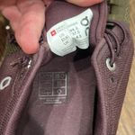 on cloud  Purple Green Tennis Shoes Photo 7