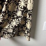 mille resort & travel brown floral cotton blockprint caftan shirt maxi dress Size XS Photo 8