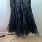 EUC May Queen Black Sequin Mermaid Prom Party Dress sz M/10 Size M Photo 4