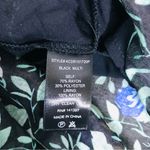 ASTR the Label Stasia Black Floral Smocked Maxi Dress Strappy Open Back Medium Photo 11