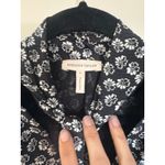 Rebecca Taylor  Rue Silk Floral Print Scarf Tie Dress in Black Size 6 Photo 4