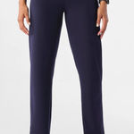 FIGS Women’s High Waisted Livingston Basic Scrub Pants Navy Blue Size M Photo 0