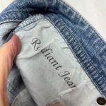 Chico's  Platinum Radiant Jeans Women's Size 1 Flare Leg Blue Denim 15/32" Photo 2