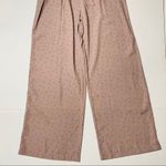 Polka dots loose high waist women’s pants Tan Size M Photo 1