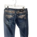 Miss Me  Y2k Size 29 Sequin Low Rise‎ Flap Pocket Dark Wash Bootcut Jeans Photo 1