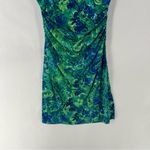 Ralph Lauren Lauren Watercolor Floral Paisley Cowl Neck Ruched Sleeveless Dress Photo 8