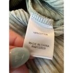 Lovers + Friends Lovers and Friend Green White Tie Dye Tie Front Crop Top Size Medium Photo 3