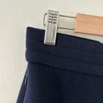 OGL Women's Cozy Warm High Rise Straight Leg Pull On Pants Pockets Navy XS New Blue Photo 3