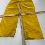 J.Crew Pants Womens Size 2 Yellow Peyton Stretch Linen Wide Leg L2881 Photo 9