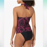 DKNY  Women's Standard Triangle Halter Tank Top Bikini Bathing Suit top only nwt Photo 1