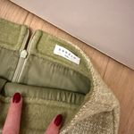 Sandro  Light Green Tweed Mini Skirt Photo 2