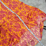 Abel the label Anthropologie Maya Floral Smocked Midi Hi Low Flowy Dress Size S Photo 14