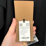 Burberry London NWT Veronica Silk Ruffle Inset Lace Blouse Black Womens US 6 Photo 8