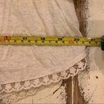 Mauve Sheer Lace and Knit Accent T Shirt Size M Photo 5